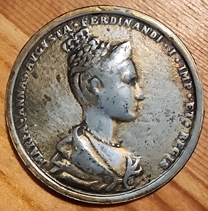 Medal---Coronation-Of-Maria-Anna-Authentic,-Replica,-Fake?